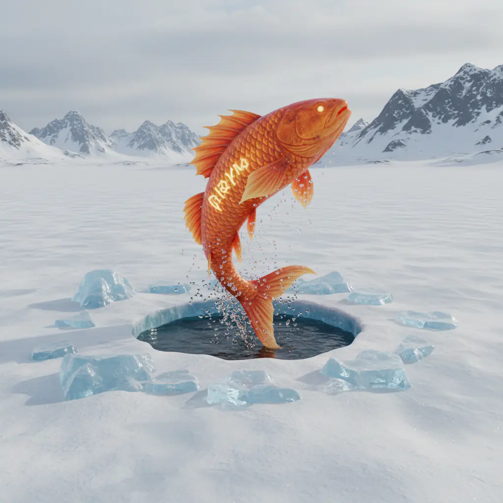 Orange legendary fish