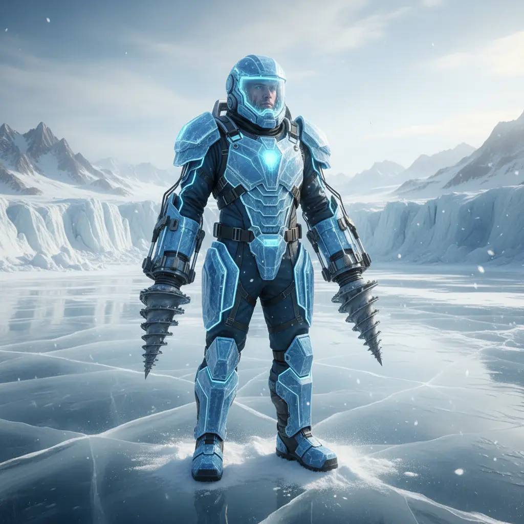 Ice Driller Skin